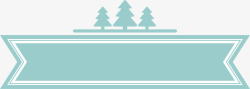 圣诞节销售横幅设计蓝色横幅标签高清图片