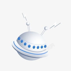 卡通UFO素材