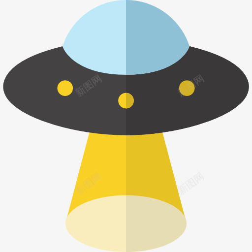 UFO图标png_新图网 https://ixintu.com UFO 外星人 科幻小说 运输 运输飞船