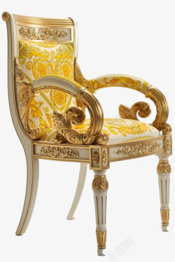 富贵欧式复杂装饰椅子素材
