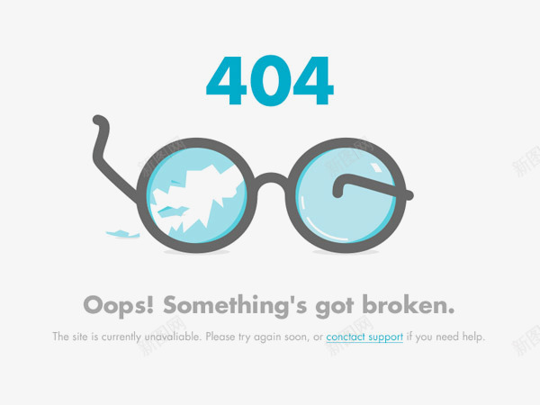 404报错页面png免抠素材_新图网 https://ixintu.com 404报错 报错页面 网站提示 网页报错