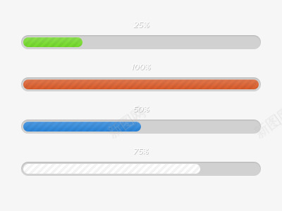 网页png免抠素材_新图网 https://ixintu.com 彩色 数据 进度条
