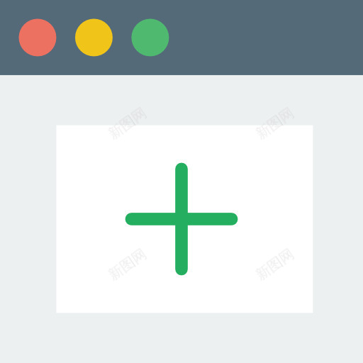浏览器图标png_新图网 https://ixintu.com HTML 上传 多媒体 浏览器 界面 网站 网页