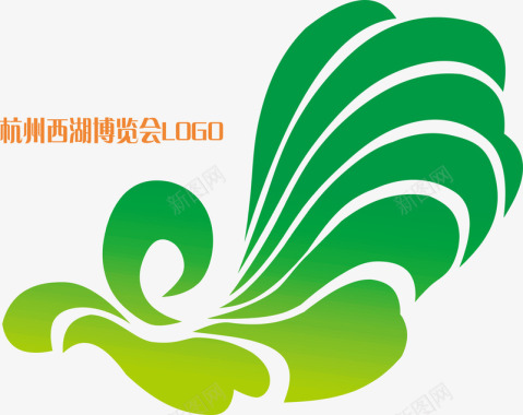 杭州博览会logo矢量图图标图标