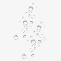 创意珠串创意透明水珠高清图片