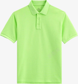 纯色背景绿色T恤高清图片