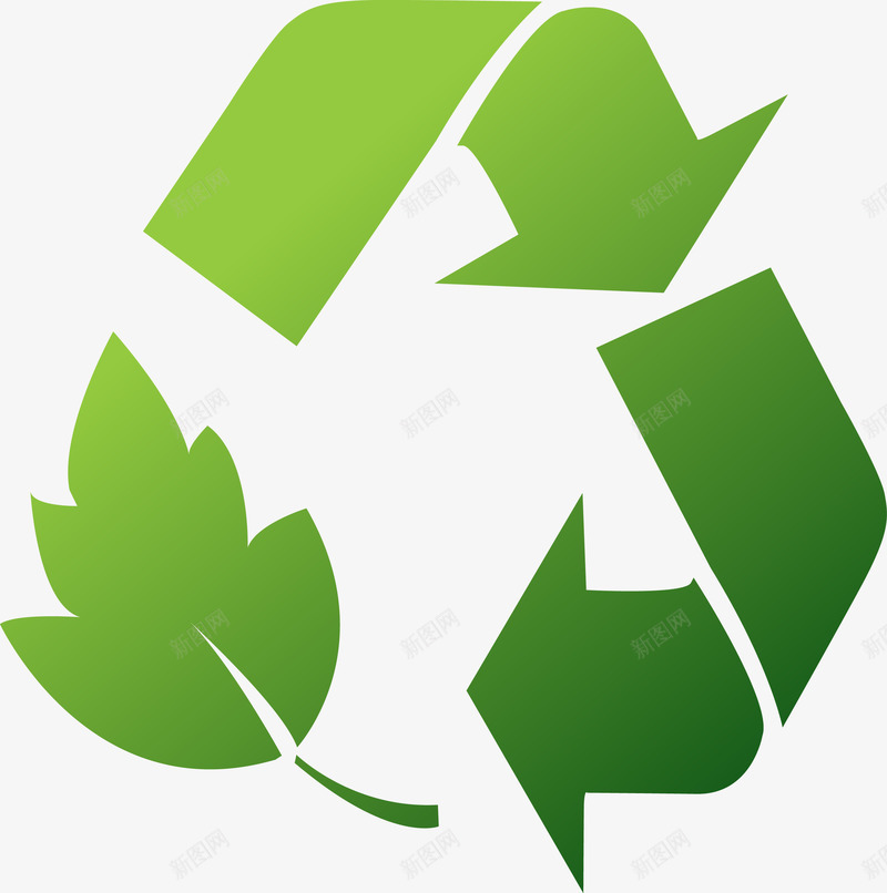 绿色循环叶子环保图图标png_新图网 https://ixintu.com 三角 低能耗 可再生能源 可回收 回收利用 图标 垃圾桶 废品回收利用 循环 环保 生态标志 绿叶 绿色 绿色环保