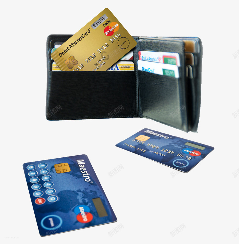 金融货币png免抠素材_新图网 https://ixintu.com 信用卡 商务金融 货币 金融 钱包 银行卡
