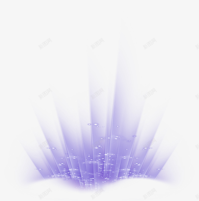 紫色向上发散光png免抠素材_新图网 https://ixintu.com 光芒 发散光 射灯 彩灯 灯光 炫彩