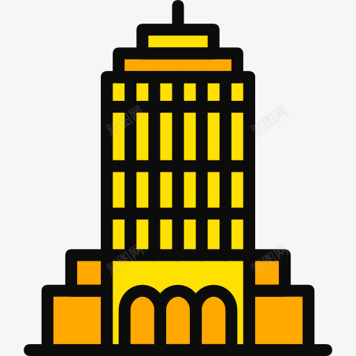 美国帝国大厦图标png_新图网 https://ixintu.com 地标性建筑 建筑 纪念碑 纽约 美国 美国帝国大厦