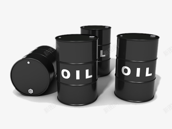 几个油桶png免抠素材_新图网 https://ixintu.com 动漫 油桶 石油 黑色