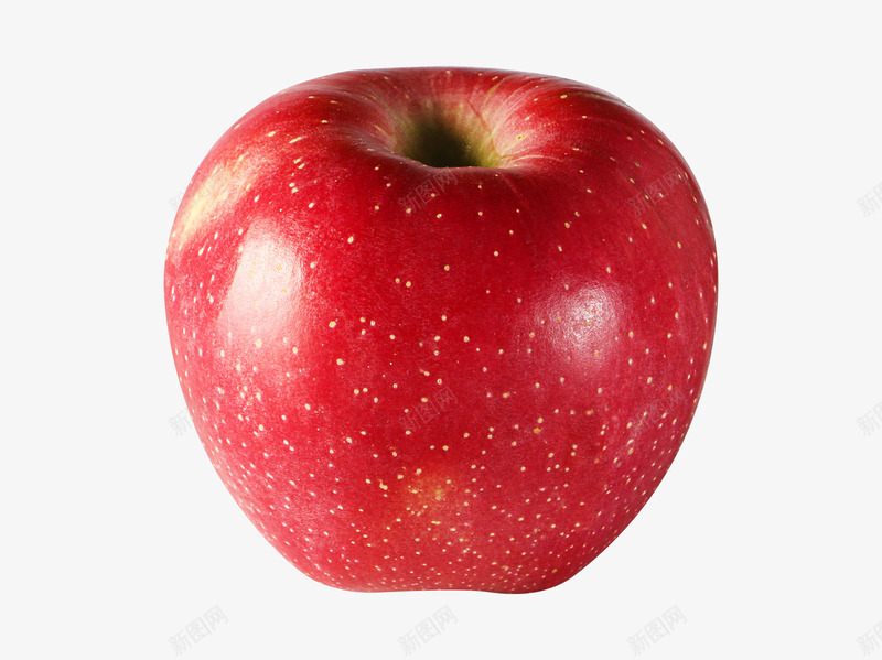一个新鲜的红苹果png免抠素材_新图网 https://ixintu.com 健康的 新鲜的 水果 瓜果 苹果