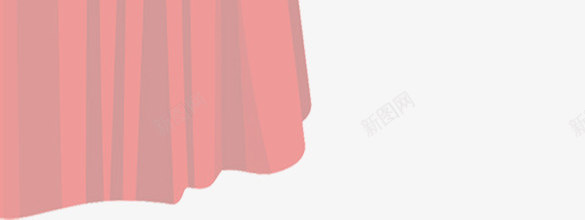 国庆节黄边红色拉帘装饰png免抠素材_新图网 https://ixintu.com 国庆节 红色 装饰 黄边