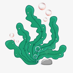 卡通藻类可爱卡通海藻高清图片