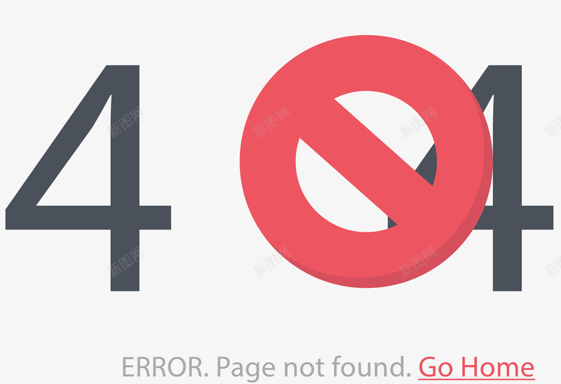 卡通时尚404插画矢量图ai免抠素材_新图网 https://ixintu.com 404 404报错 404页面 卡通页面报错 手绘404 报错 矢量图