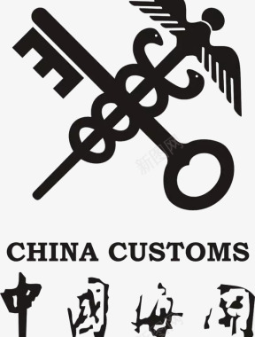 中国海关logo图标图标