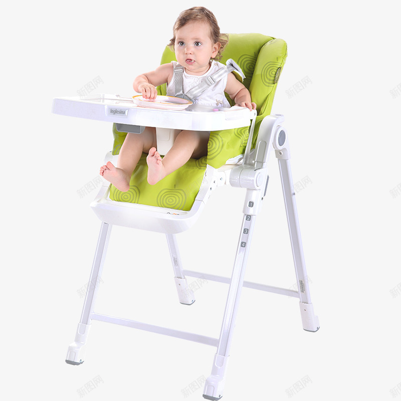 儿童餐椅png免抠素材_新图网 https://ixintu.com 可折叠 多功能餐椅 多档 英吉利那