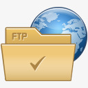 FTP图标文件文件夹FTP上传托管图标高清图片