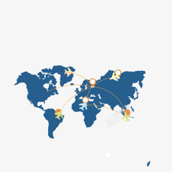 相同的目的地同样的目的地矢量图高清图片