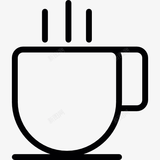 一杯热图标png_新图网 https://ixintu.com 咖啡 咖啡杯 杯 热咖啡 热饮 食物