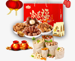 中国传统节日年货精美礼物素材