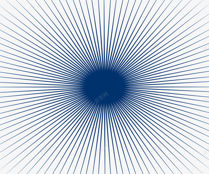 蓝色放射图案矢量图eps免抠素材_新图网 https://ixintu.com 图案 射线 放射 蓝色 装饰 矢量图