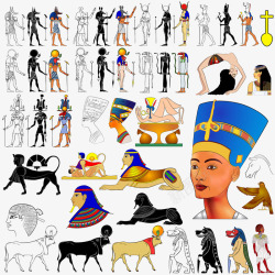 代人狮身人面像埃及主题高清图片