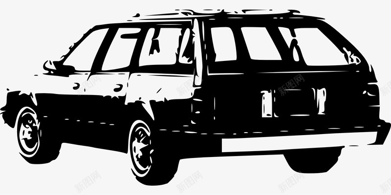 黑色越野车png免抠素材_新图网 https://ixintu.com 交通 汽车 自动 车辆 雪佛兰