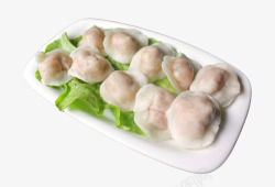 传统特色小吃鱼皮饺素材