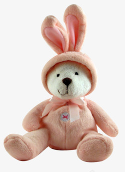 穿衣服的小熊实物儿童玩具小熊布偶兔子玩偶高清图片