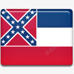 密西西比州国旗美国国家偶像素材