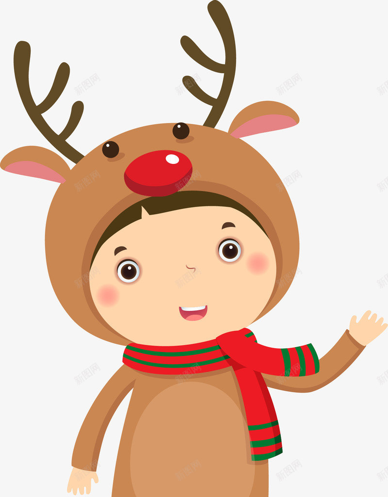 六一儿童节儿童世界儿童png免抠素材_新图网 https://ixintu.com 儿童 卡通 圣诞鹿