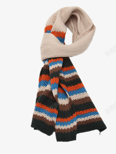 围巾png免抠素材_新图网 https://ixintu.com 冬天 手织围巾 暖和