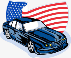 美国标符美国汽车高清图片