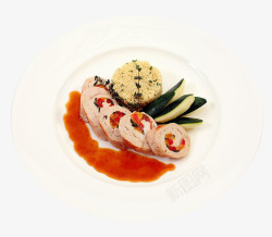 西餐菜单摄影图精致西餐美食高清图片