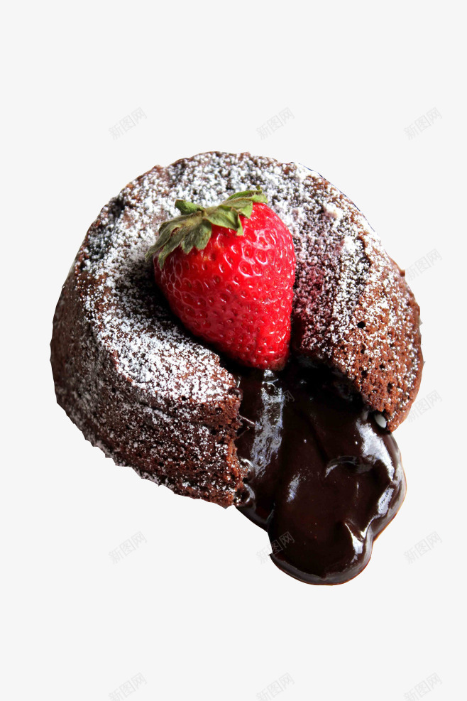 巧克力蛋糕png免抠素材_新图网 https://ixintu.com 切块蛋糕 巧克力 草莓 蛋糕