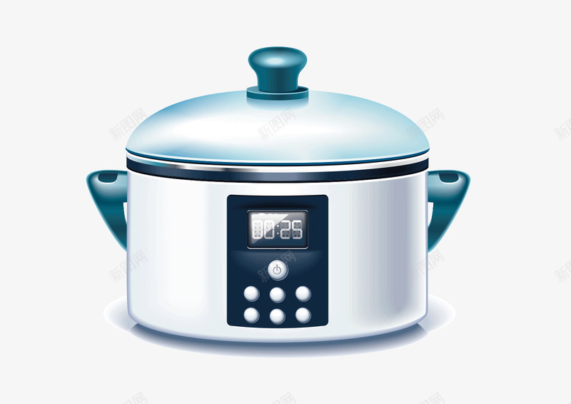 电饭锅png免抠素材_新图网 https://ixintu.com 做饭 厨房用具 家电 电器 电锅 电饭锅
