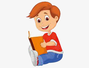 儿童读书png免抠素材_新图网 https://ixintu.com 书籍 卡通 可爱 大学生读书 幼儿教育
