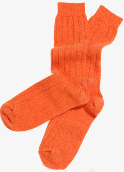 橙色袜子素材