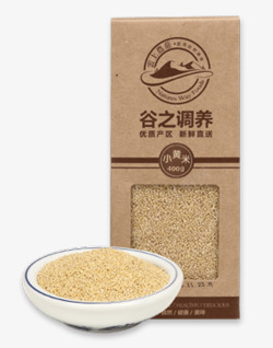 农产品包装案例小黄米包装高清图片