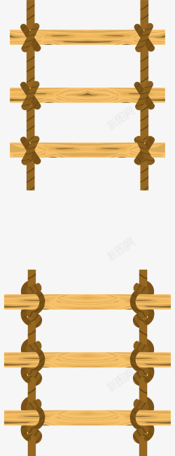 登高梯木板楼梯高清图片