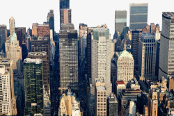 高楼大厦建筑群美国城市高清图片
