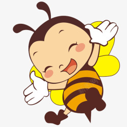 开心蜜蜂素材