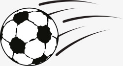体育团队徽章设计动感足球图标高清图片