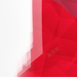 红色时尚水晶方块时尚水晶方块矢量图高清图片