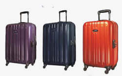 多色美国行李箱新秀丽素材