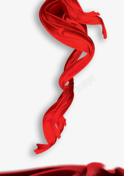 绾稿紶红色绸缎高清图片