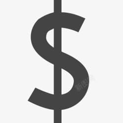 现金交换美元的符号图标高清图片