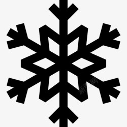 冬天的天气WinterSnowFlake图标高清图片