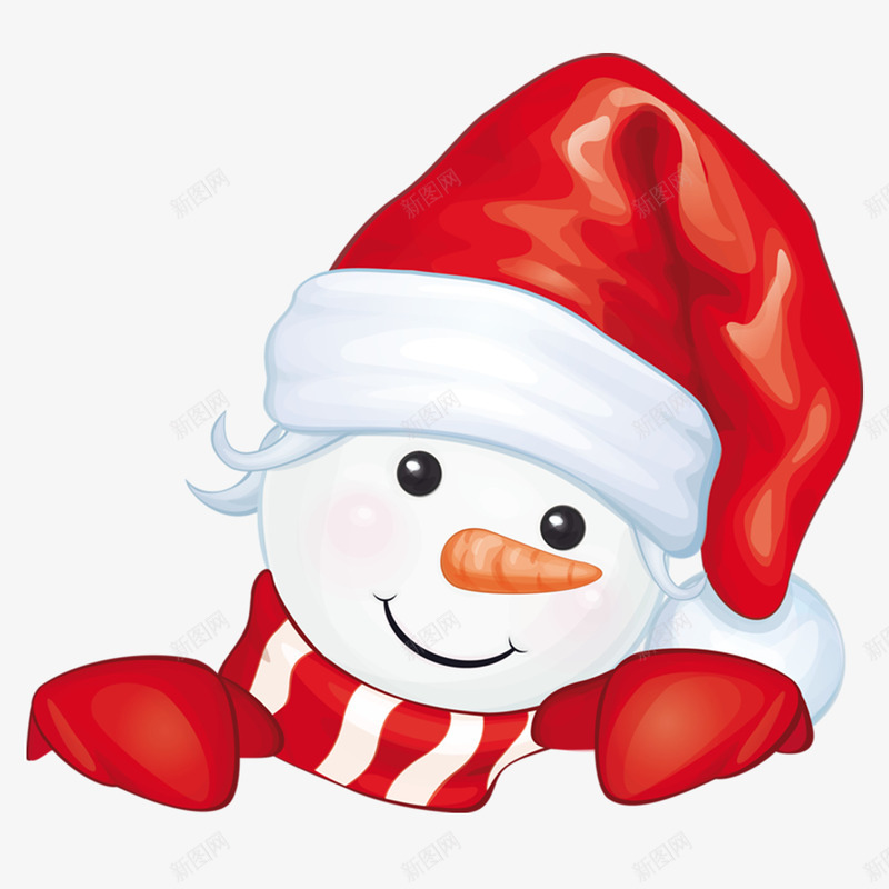 可爱卡通圣诞节红色雪人psd免抠素材_新图网 https://ixintu.com 卡通 可爱 可爱卡通圣诞节红色雪人 圣诞帽 圣诞节 红色 雪人